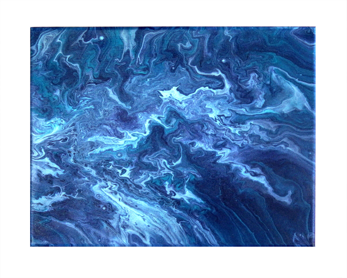 waterfall unfolding